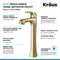 Esta Single Handle Vessel Bathroom Faucet with Pop-Up Drain