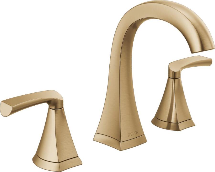 Delta Pierce Two Handle Widespread Bathroom Sink Faucet