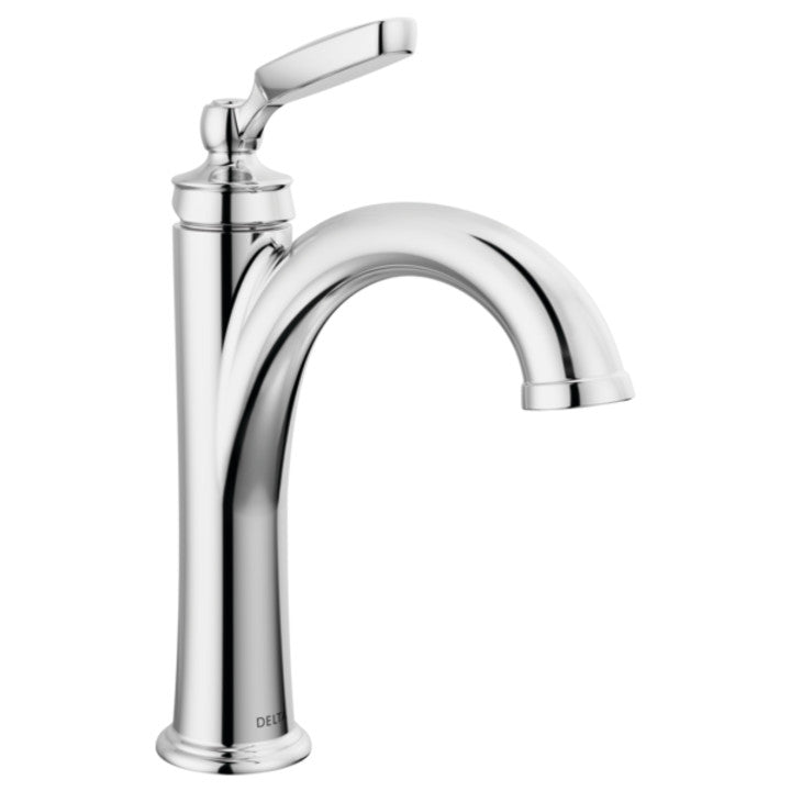 Delta Woodhurst Single Handle Single-Hole Bathroom Sink Faucet