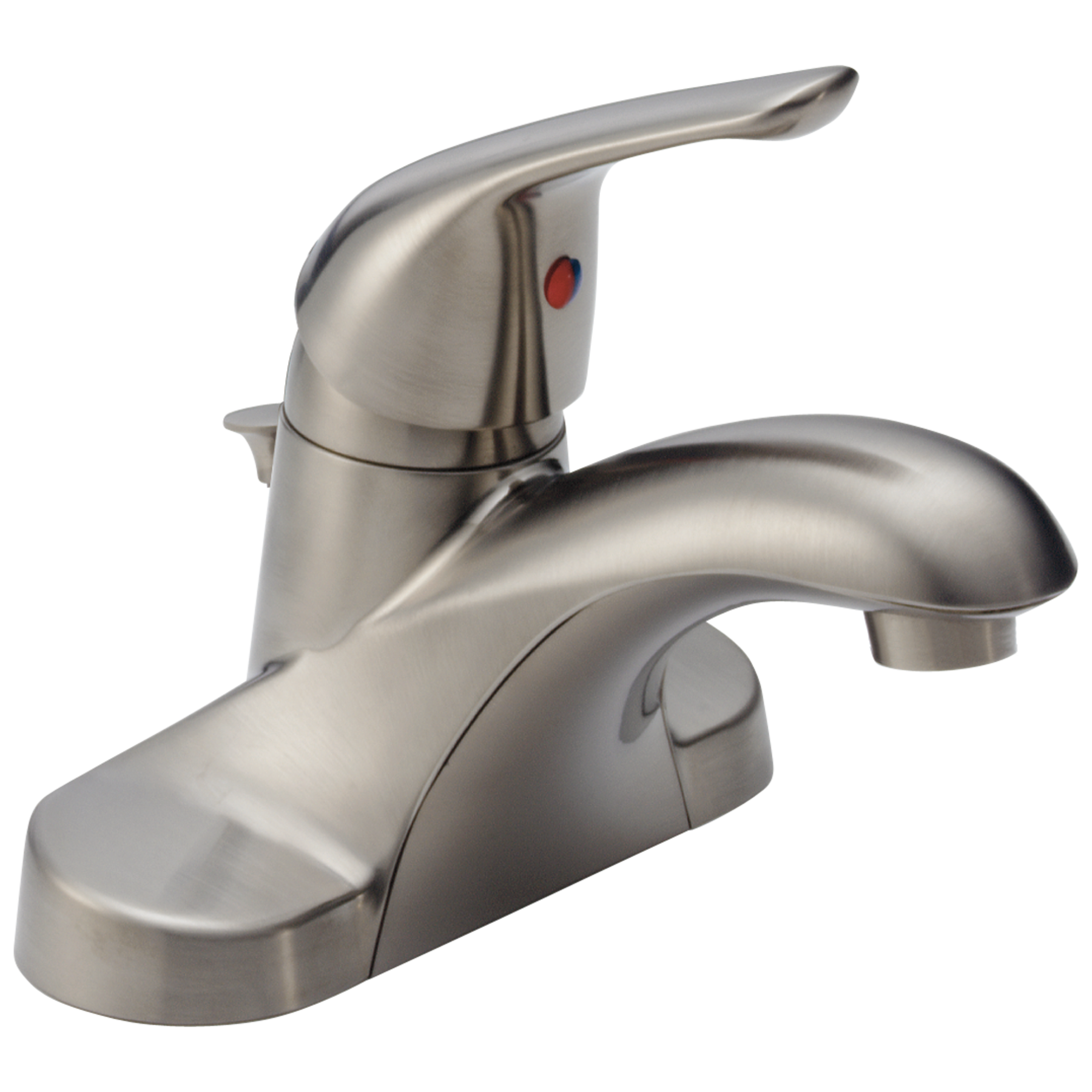 Delta Foundations Centerset Bathroom Faucet Plastic Pop-Up Certified Refurbished