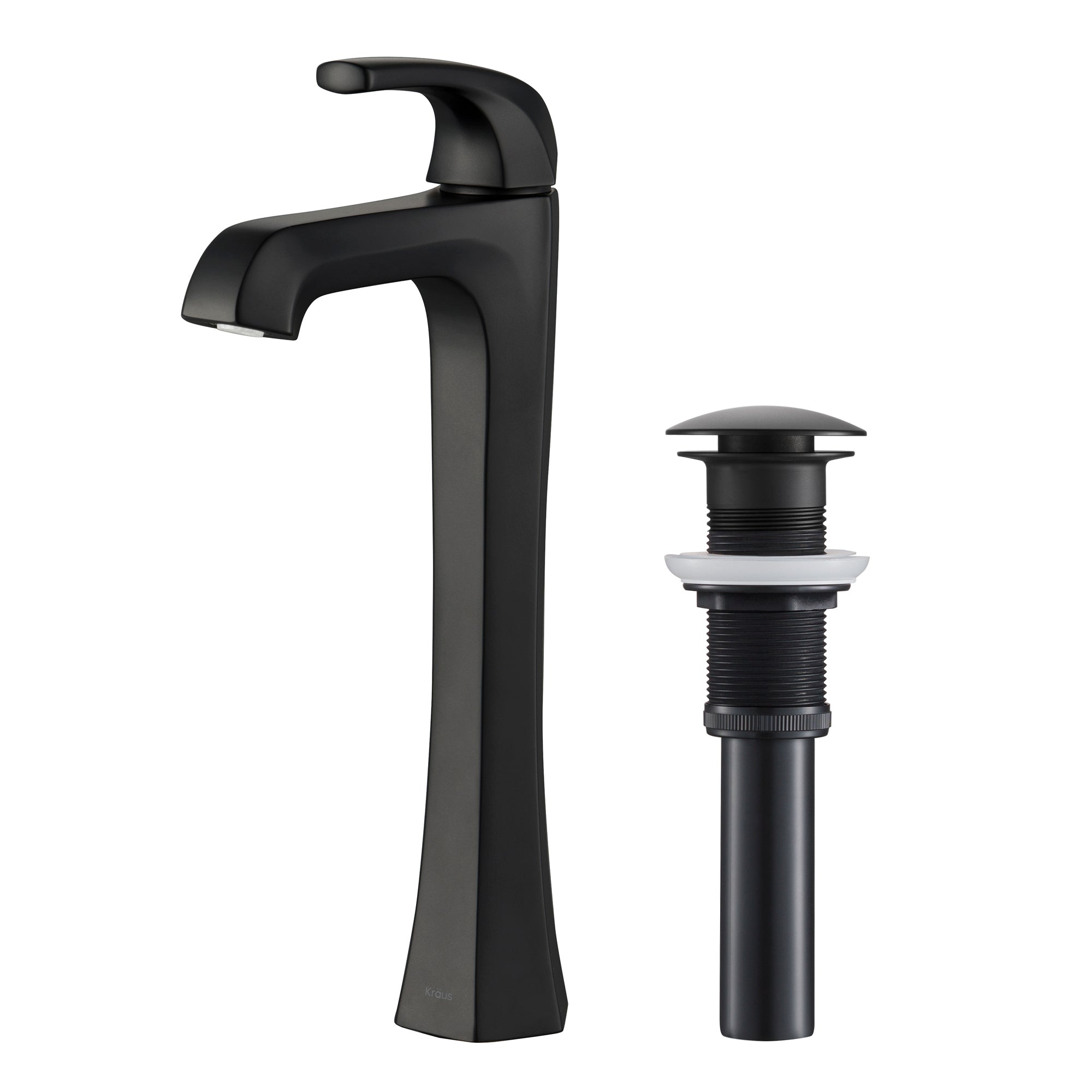 Esta Single Handle Vessel Bathroom Faucet with Pop-Up Drain