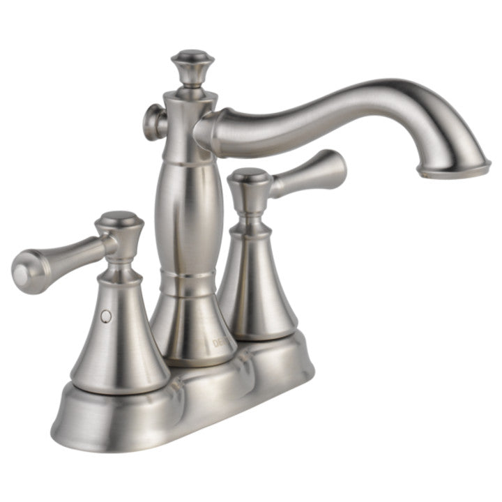 Delta Cassidy Two Handle Centerset Bathroom Sink Faucet