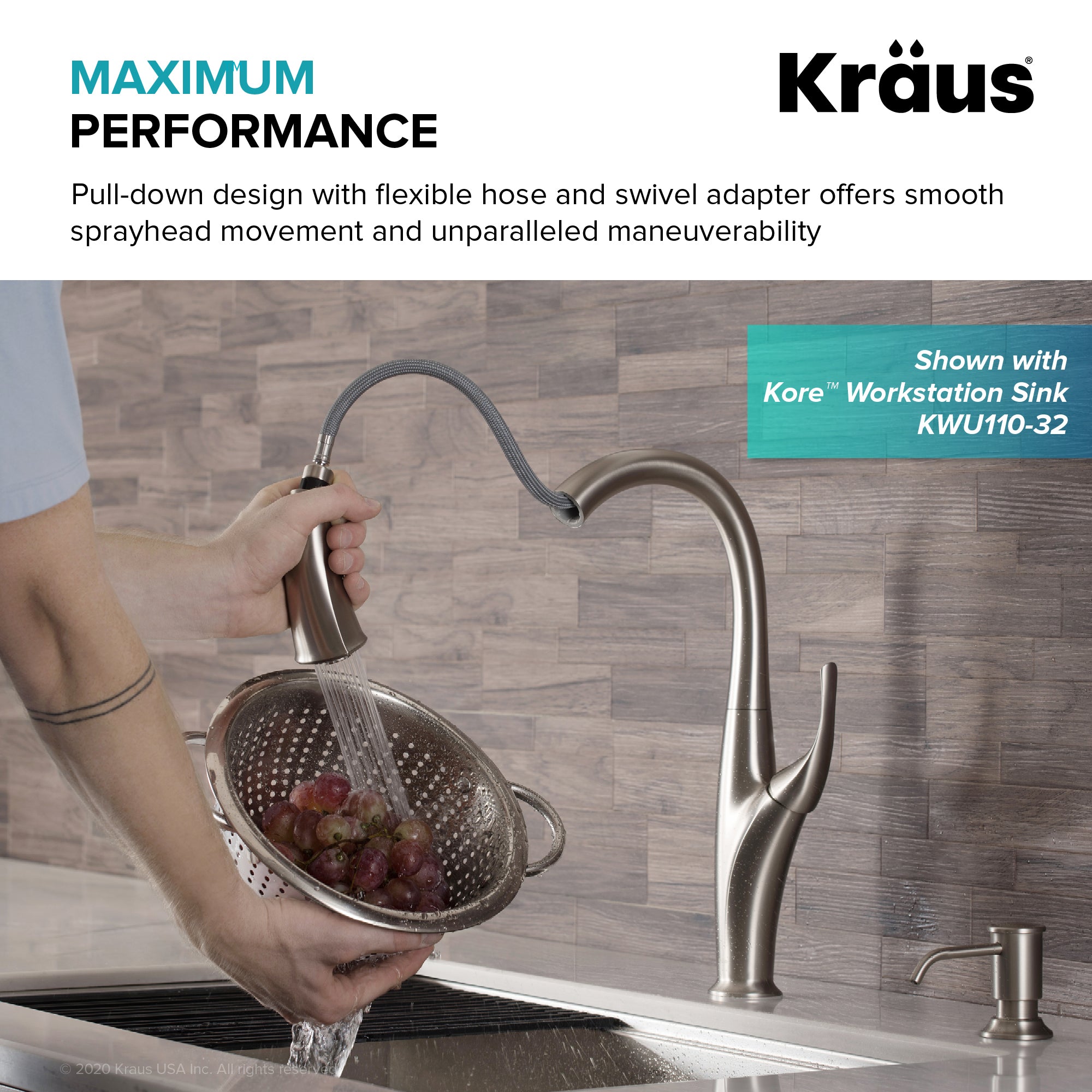 Odell Single Handle Pull-Down Kitchen Faucet