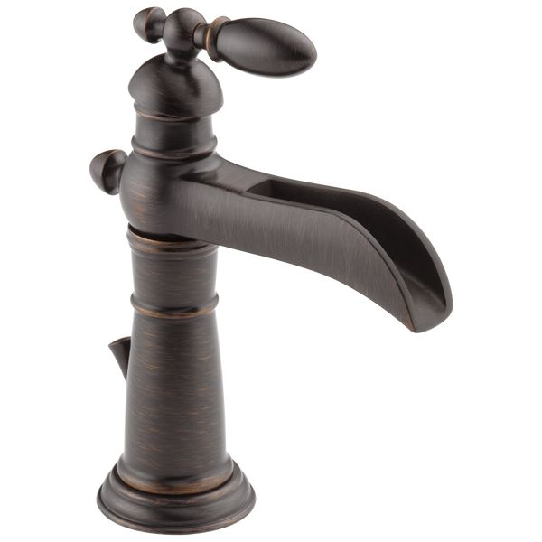 Delta Victorian Single Handle Single-Hole Bathroom Sink Faucet