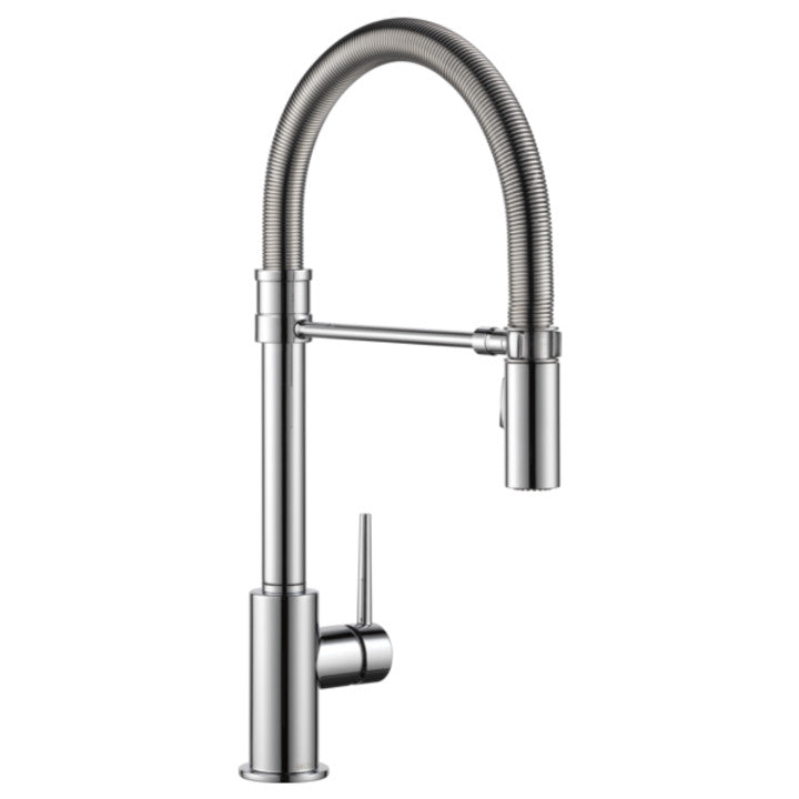 Delta Trinsic Single Handle Pull-Down Spring Kitchen Faucet