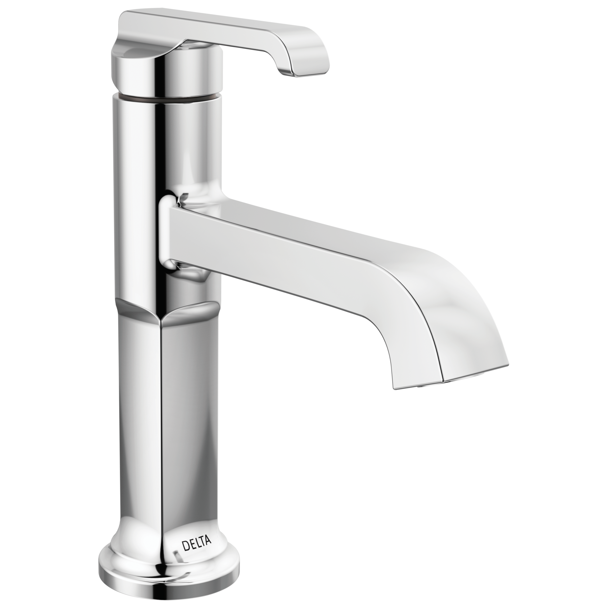 Delta Tetra™: Single Handle Bathroom Faucet