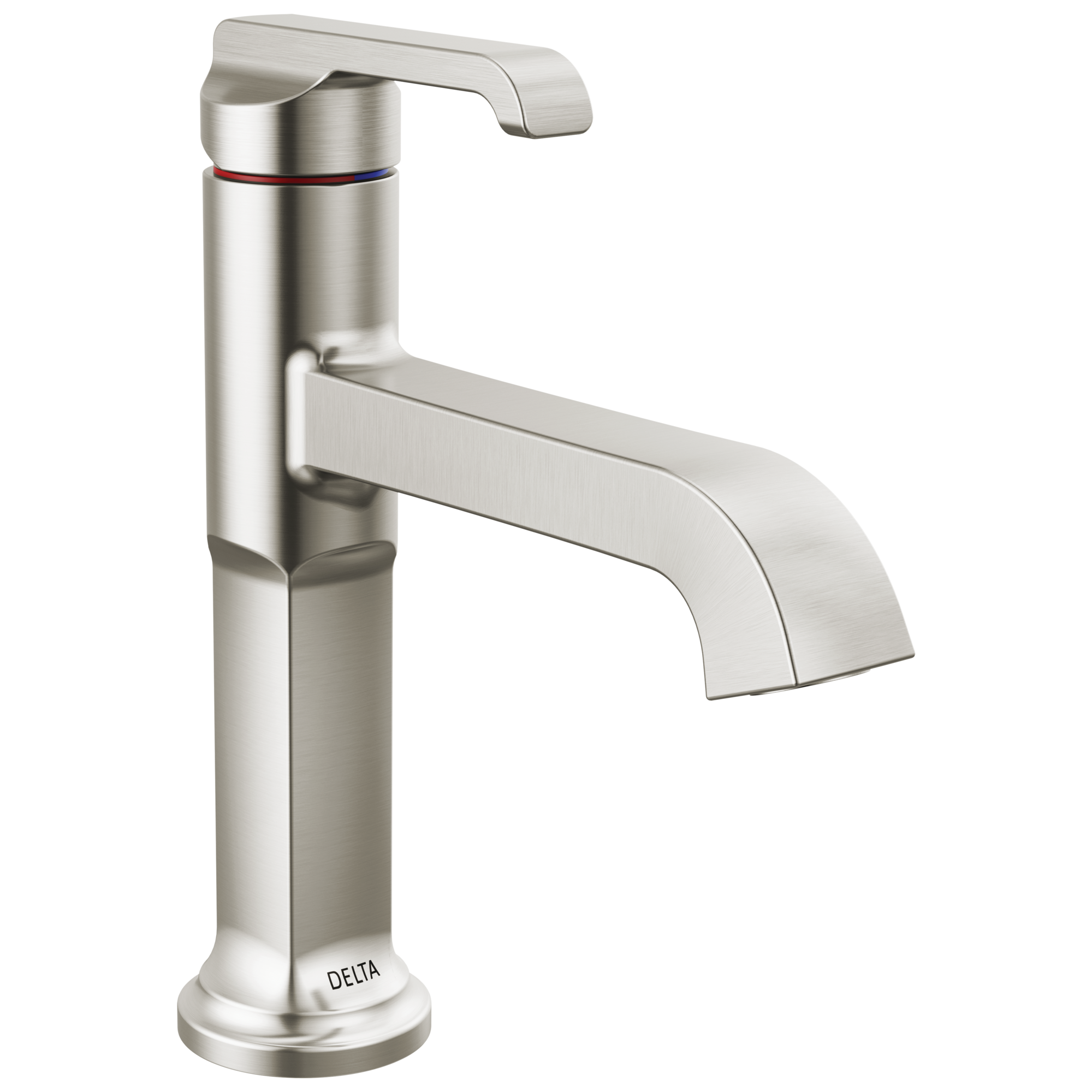 Delta Tetra™: Single Handle Bathroom Faucet