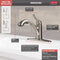 Delta Grant Pullout Kitchen Faucet Certified Refurbished