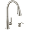 Delta Greydon Pull-Down Kitchen Faucet with Soap