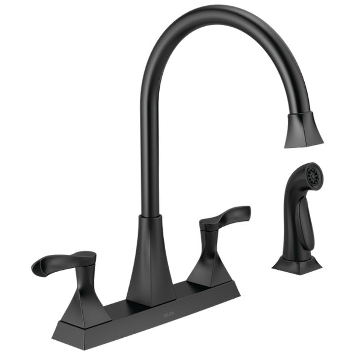 Delta Everly Kitchen Faucet Two Handle with Spray