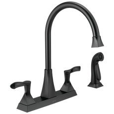 Delta Everly Kitchen Faucet Two Handle with Spray