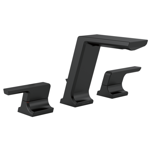 Delta Pivotal Two Handle Widespread Bathroom Sink Faucet