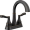 Delta Faryn Two Handle Centerset Bathroom Sink Faucet