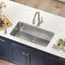 Kraus Dex 33 in. Undermount 16 Gauge Stainless Single Bowl Kitchen Sink