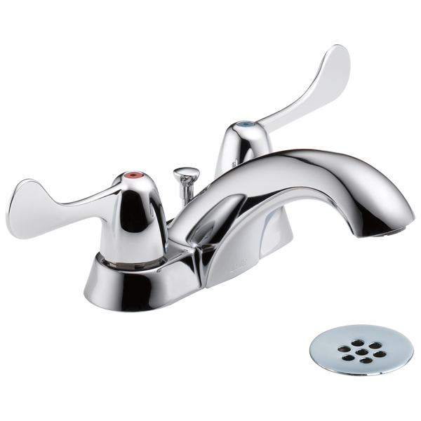 Delta Commercial 2 Handle Centerset Bathroom Faucet Certified Refurbished
