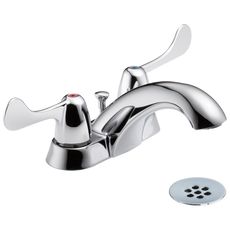 Delta Commercial 2 Handle Centerset Bathroom Faucet Certified Refurbished
