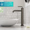 Ramus Single Handle Vessel Bathroom Faucet with Pop-Up Drain