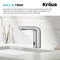 Kraus Indy Touchless Sensor Bathroom Faucet