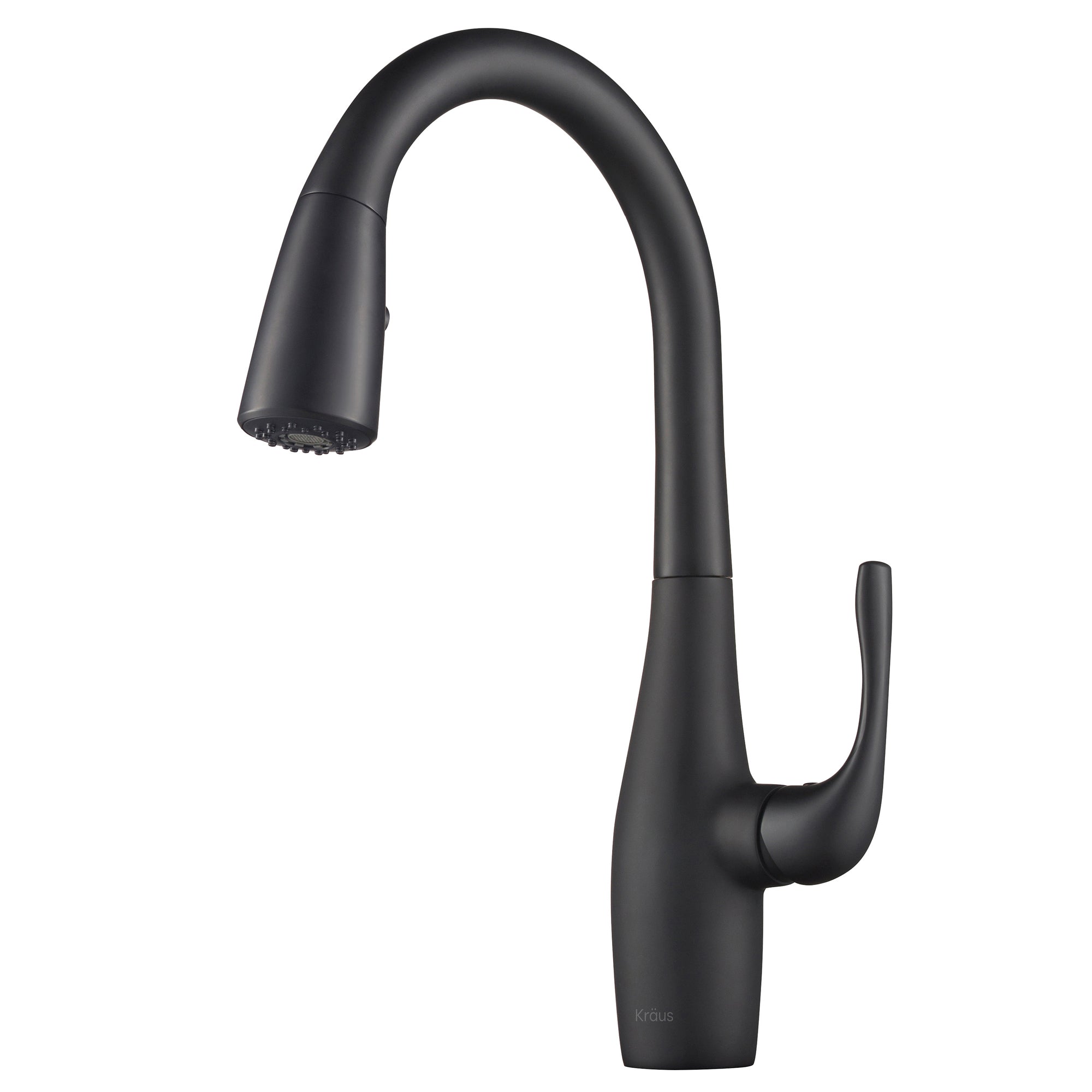 Kraus Esina Matte Black Finish Dual Function Pull-Down Kitchen Faucet