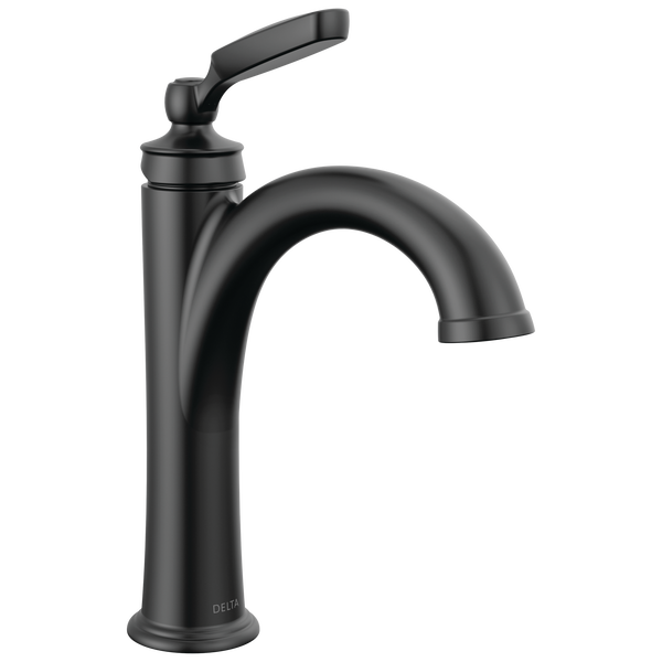 Delta Woodhurst Single Handle Single-Hole Bathroom Sink Faucet