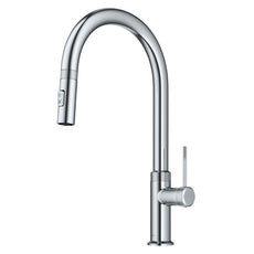 KRAUS Oletto Modern Industrial Pull-Down Single Handle Kitchen Faucet