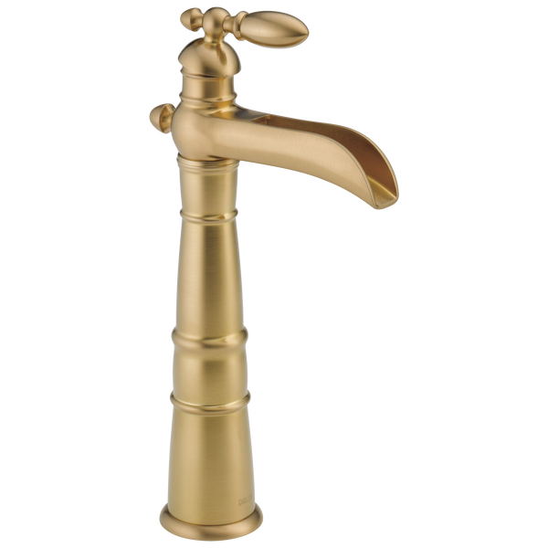 Delta Victorian Single Handle Vessel Bathroom Faucet without Drain
