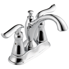Delta Linden Two Handle Centerset Bathroom Sink Faucet Tract Pack