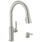 Delta Emery Pull-Down Kitchen Faucet with Soap