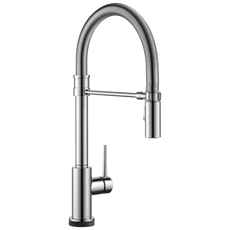 Delta Trinsic Single Handle Pull-Down Kitchen Faucet with Touch2O
