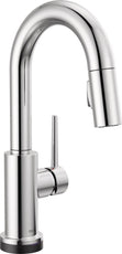 Delta Trinsic Single Handle Pull-Down Bar/Prep Faucet with Touch2O