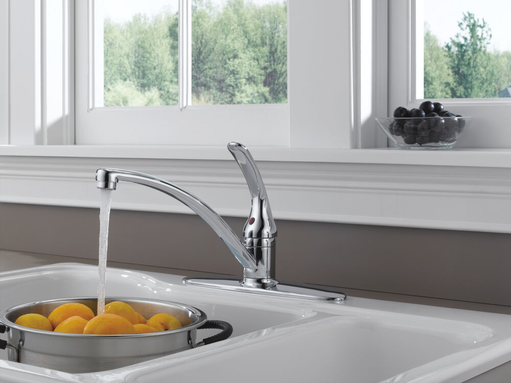 Delta Foundations Single Handle Kitchen Faucet