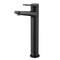 Indy Single Handle Vessel Bathroom Faucet in Matte Black