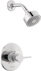 Delta Modern Cylindrical Single Handle Wall-Mount Shower Only Trim Kit (Valve Not Included)