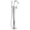 Delta Trillian: Single Handle Floor Mount Tub Filler Trim