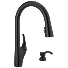 Delta Anderson Single Handle Pulldown Kitchen Faucet Certified Refurbished
