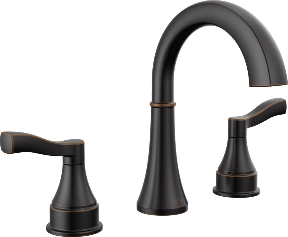 Delta Faryn Two Handle Widespread Bathroom Sink Faucet