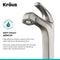 Esta Single Handle Vessel Bathroom Faucet with Pop-Up Drain