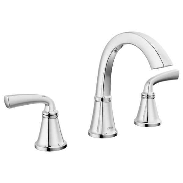 Delta Geist Two Handle Widespread Bathroom Sink Faucet