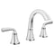 Delta Geist Two Handle Widespread Bathroom Sink Faucet