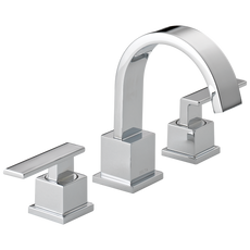 Delta Vero Two Handle Widespread Bathroom Sink Faucet