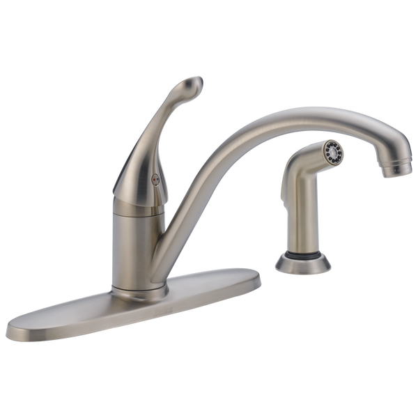 Delta Collins Single Handle Kitchen Faucet with Spray 1.8 GPM