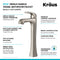 Esta Single Handle Vessel Bathroom Faucet with Pop-Up Drain