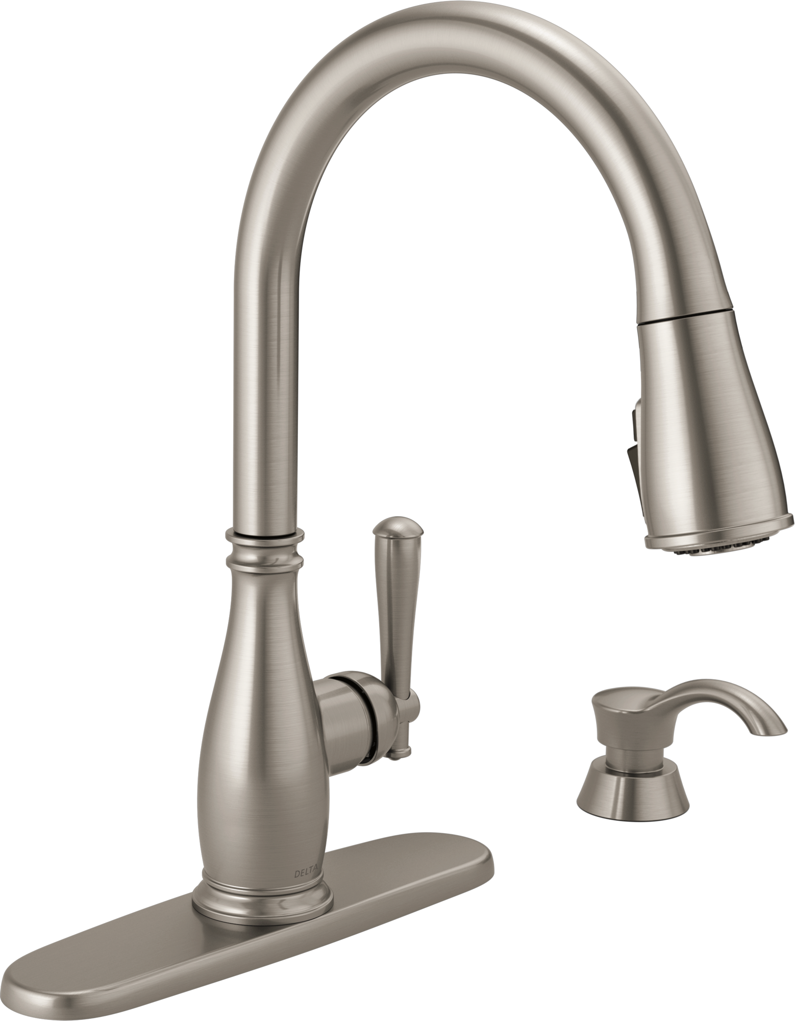 Delta Charmaine Pulldown Kitchen Faucet Certified Refurbished