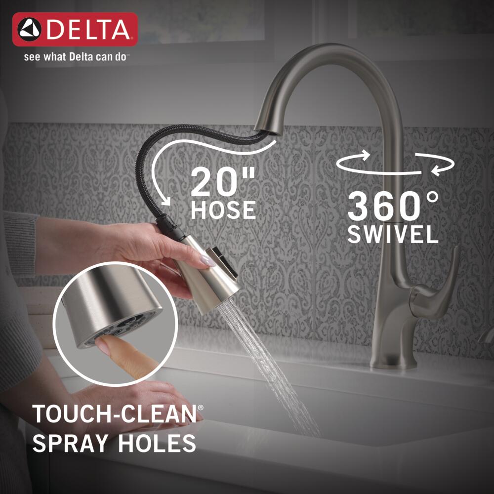 Delta Hyde Pulldown Kitchen Faucet Certified Refurbished