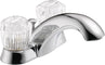 Delta Classic Centerset Bathroom Sink Faucet Two Handle