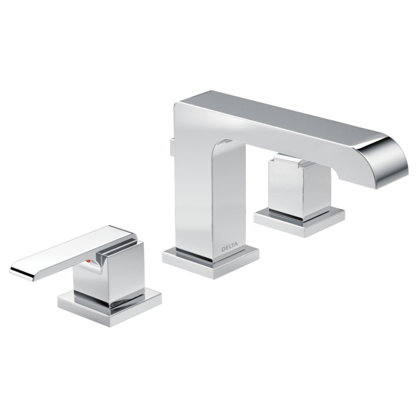 Delta Ara Two Handle Widespread Bathroom Sink Faucet