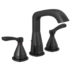 Delta Stryke Two Handle Widespread Bathroom Sink Faucet