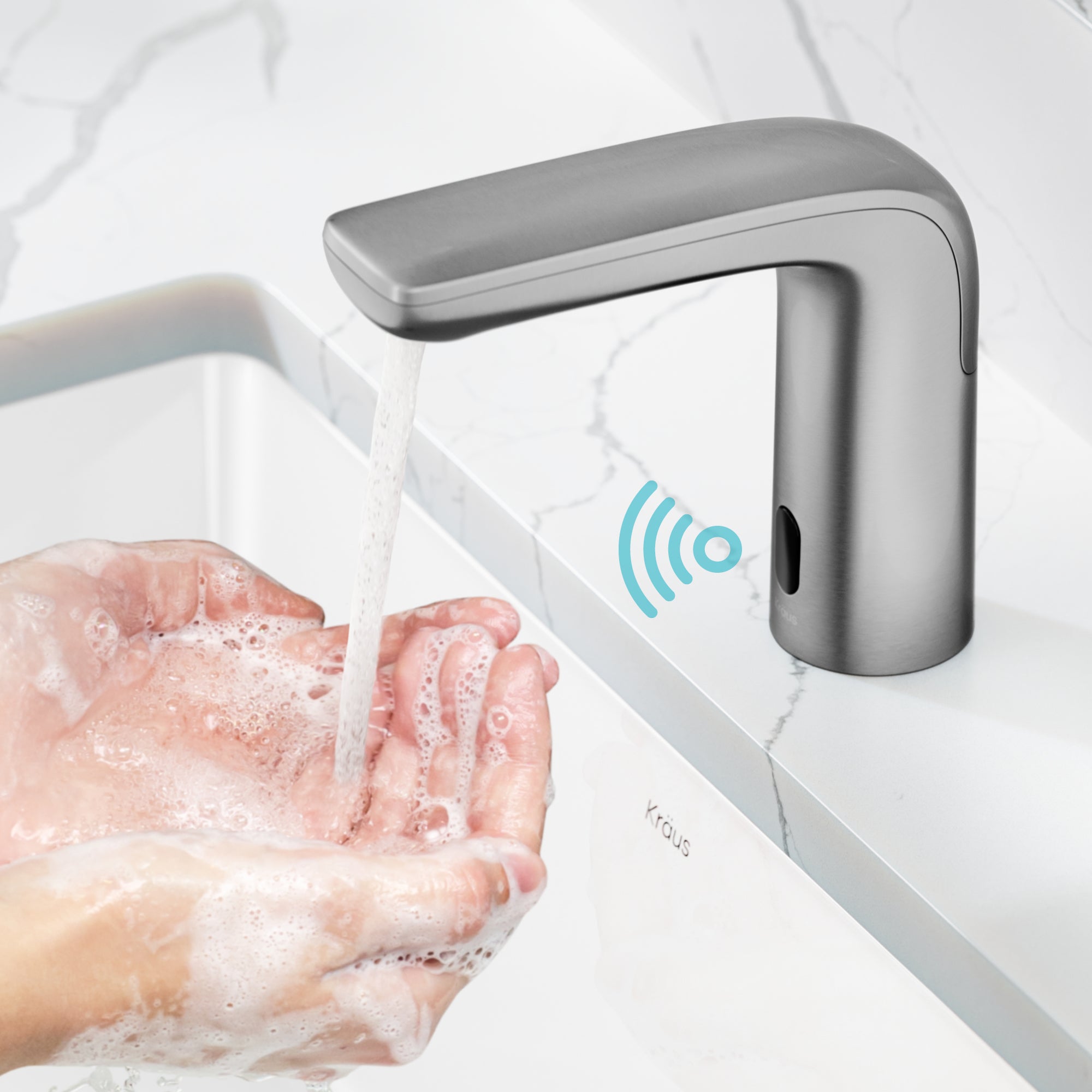 Kraus Indy Touchless Sensor Bathroom Faucet