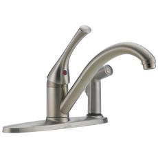 Delta Classic Kitchen Faucet with Integral Spray