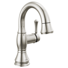 Delta Cassidy Single Handle Pull-Down Bathroom Faucet